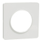 Odace Touch - plaque de finition 1 poste - Blanc RAL9003 - S520802