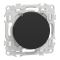 Va - et - vient ou poussoir Odace 10AX Noir onyx - Schneider Electric - S940204