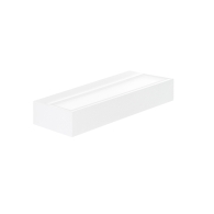 Applique murale ALPHA IP65 16W 1040Lm 3000K WHITE - Elecman - 30620163W