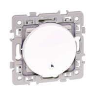SQUARE Interrupteur temporisé blanc Eur'ohm - 60228