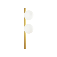 Applique murale ENOIRE Doré 2XE14 - Luce Ambiente Design