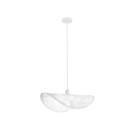 Luminaire suspendu RHEI-LEAF Blanc 1XE27 - Luce Ambiente Design