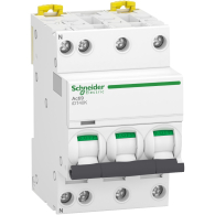 Disjoncteur Acti9 iDT40K 3P+N 20A Courbe C – Schneider Electric - A9P71720