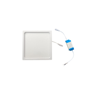 Plafonnier FLAT TOP Surface Square 18W 4000K Blanc - Elecman - 30920184