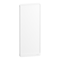Porte Styl transparente pour coffret électrique Resi9 2 rangées 18 modules - Schneider Electric - R9H18426