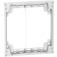 Rehausse pour coffret électrique Resi9 2 rangées 18 modules - Schneider Electric - R9H18759